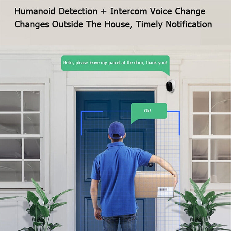 Original Xiaomi Mijia Outdoor HD 1080P WDR Smart IP Camera, Battery Version, Support Night Vision & Humanoid Detection & Intercom Voice, US Plug, Battery Version Original Xiaomi Mijia Outdoor HD 1080P WDR Smart IP Camera, Battery Version, Support Night Vision & Humanoid Detection & Intercom Voice, US Plug, Battery Version